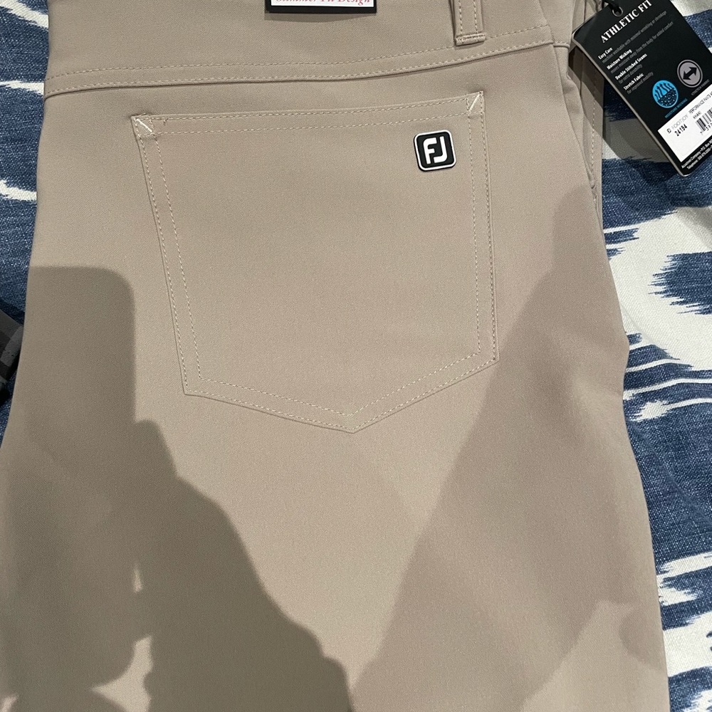FJ khaki golf pant size 36w 34l